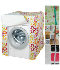 Telo Coprilavatrice Con Chiusura A Zip Per Copri Lavatrici Con Carico Frontale         