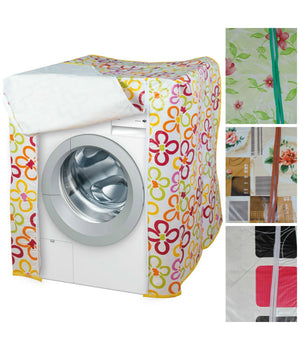 Telo Coprilavatrice Con Chiusura A Zip Per Copri Lavatrici Con Carico Frontale         