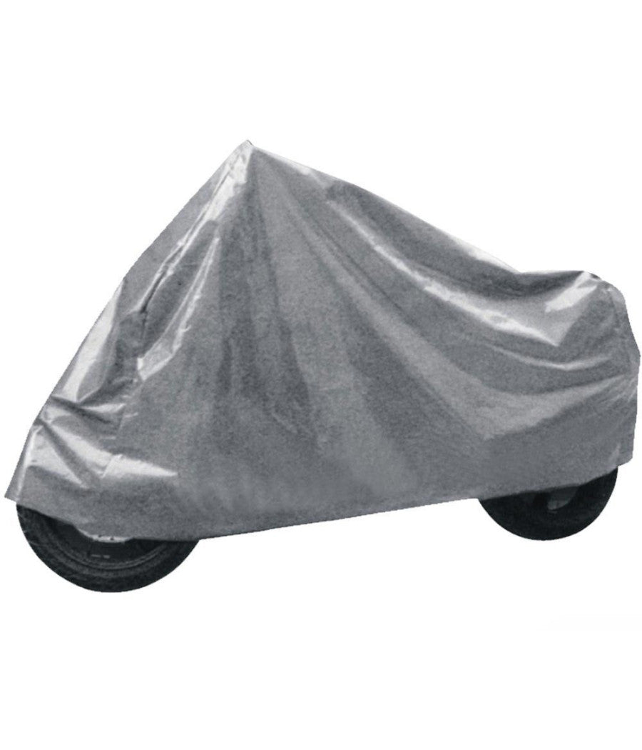 Telo Coprimoto Scooter 229x99x125cm Cover Copri Moto Grigio Anti Pioggia Neve         
