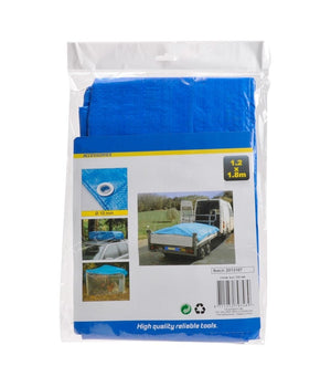 Telo Copritutto Polietilene Impermeabile Con Occhielli 1,8 X 1,2 Mt Fai Da Te         