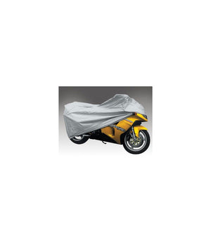 Telo Cover Copri Moto Scooter Bicicletta Polietilene Argento Taglia S 100 X 200         