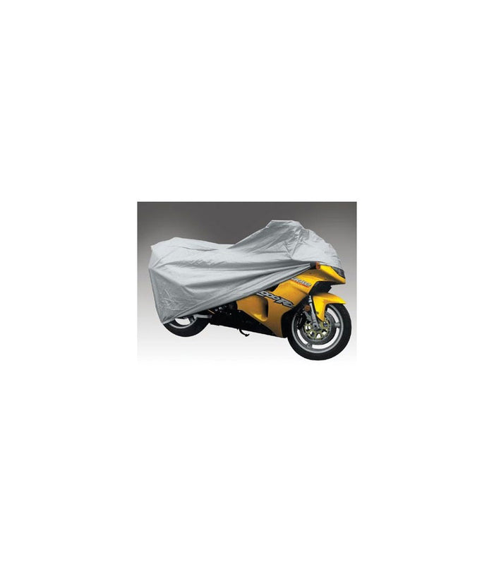 Telo Cover Copri Moto Scooter Bicicletta Polietilene Argento Taglia S 100 X 200         