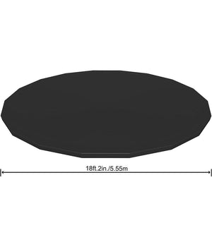 Telo Di Copertura Pvc Per Piscina Fuori Terra Da 549 Cm Con Fori Drenaggio 58039         