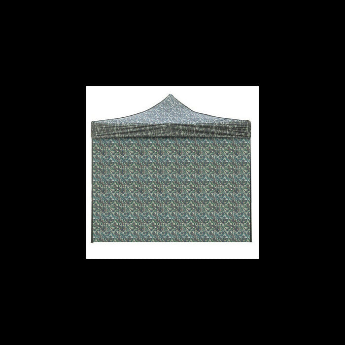 Telo laterale 3x2m militare impermeabile con porta avvolgibile per gazebo richiudibile 3x3mt