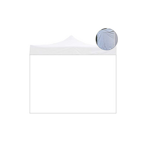 Telo laterale 3x2mt bianco impermeabile ricambio per gazebo richiudibile 3x3mt