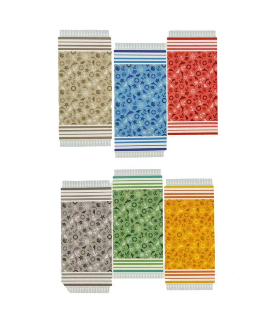 Telo Mare Summer Asciugamano Sottile Sport Spiaggia Piscina Vari Colori 90x170         