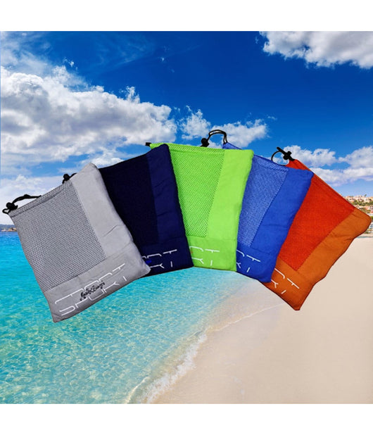 Telo Microfibra Per Sport Spiaggia Campeggio E Mare Teli Vari Colori         