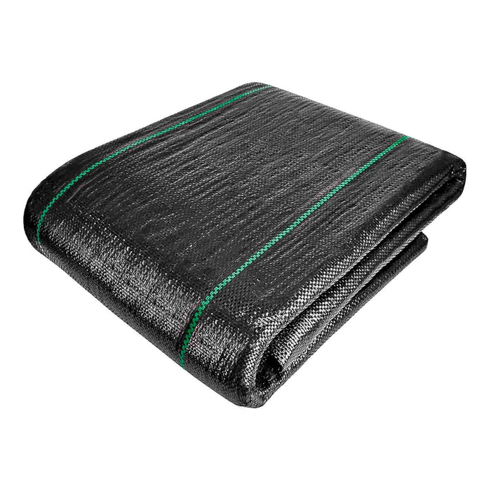 Telo per pacciamatura in polipropilene 100g/mq con rivestimento anti-UV. Telo anti erbacce per protezione orto piante e fiori. M10x160