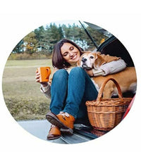 Telo Protezione Bagagliaio Auto Per Cane Gatto Copertura Portabagagli 155x104cm         