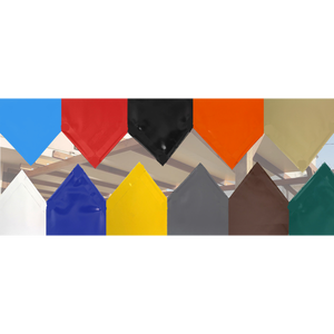 Telo PVC Impermeabile Verde | Telone Solo Rinforzato Sui Lati 650g/mq | Copertura Esterna | 3x4m | Resistente Protezione Multiuso