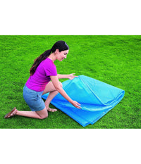 Trade Shop - Telo Termico Copertura Per Piscina Fuori Terra Rotonda Da 366 Cm / 396 Cm 58242 -