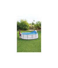 Trade Shop - Telo Termico Rotondo Per Piscina 457/427cm Fast Set Steel Max Power Steel 58252 -
