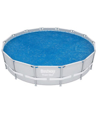 Trade Shop - Telo Termico Rotondo Per Piscina 457/427cm Fast Set Steel Max Power Steel 58252 -