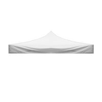Telo tetto Bianco 3X6 impermeabile per ricambio gazebo richiudibile EG49483