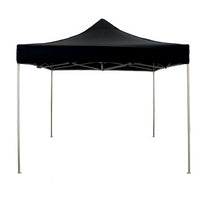 Telo tetto Nero 3X3 impermeabile per ricambio gazebo richiudibile EG49483