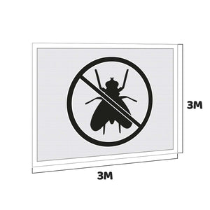 Set 4 teli zanzariera per gazebo da giardino 3x3 M kit di 4 zanzariere con velcro. 300X300X200H CM Verde