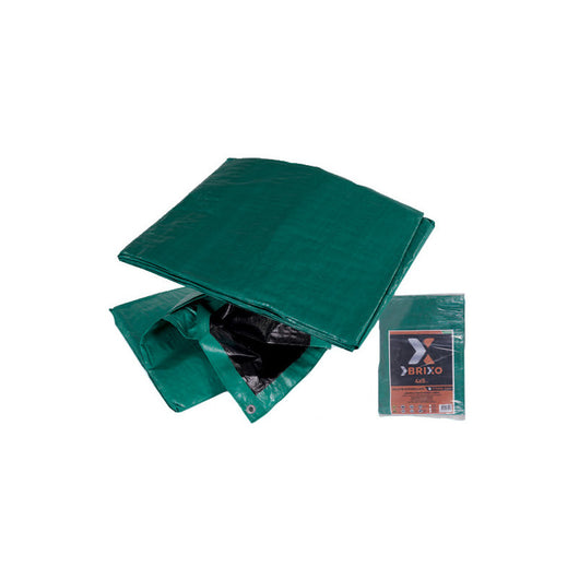 Telone Brixo PE occhioni nero-verde MT 8×10 – resistente esterno