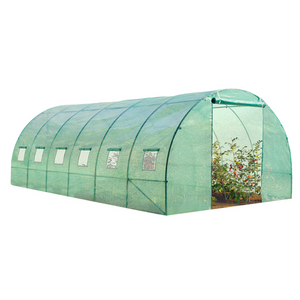 ProBache - Telone di ricambio da 130 gr/m² per la serra a tunnel verde CRIMÉE da 18 m²