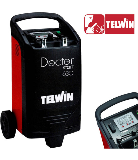 Telwin Doctor Start 630 230v 12/24v Caricabatterie Avviatore Tester Elettronico         