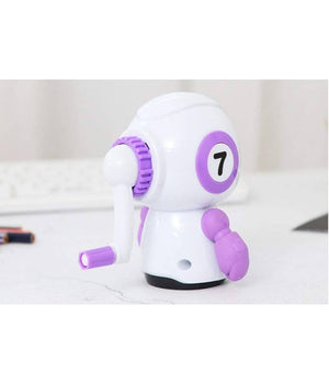 Temperamatite Design Robot Manuale Con Manico Desktop Per Studenti Ufficio Scuola         