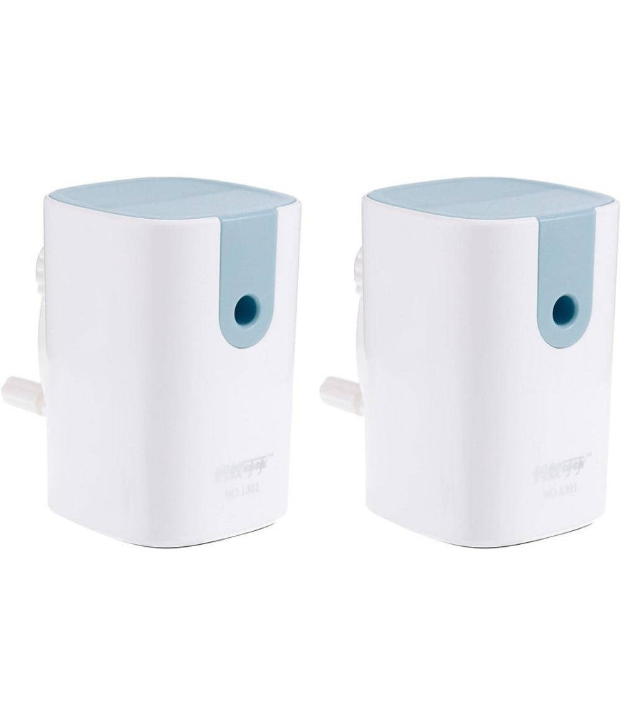 Temperamatite Manuale Portatile Per Scuola Casa Ufficio Disegno Stile 2 Vari Colori         