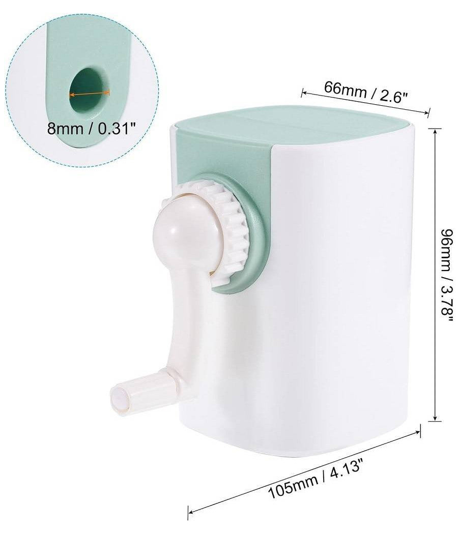 Temperamatite Manuale Portatile Per Scuola Casa Ufficio Disegno Stile 2 Vari Colori         