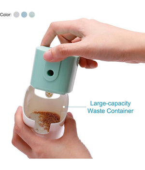 Temperamatite Manuale Portatile Per Scuola Casa Ufficio Disegno Stile 2 Vari Colori         