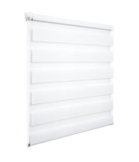 Tenda A Rullo Doppio Oscurante Interni Senza Foratura Avvolgibile Finestre Porte         