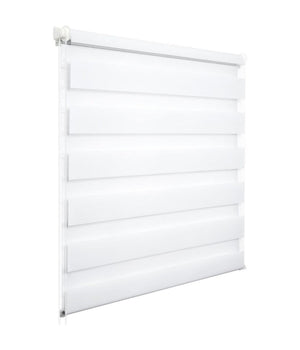 Tenda A Rullo Doppio Oscurante Interni Senza Foratura Avvolgibile Finestre Porte         