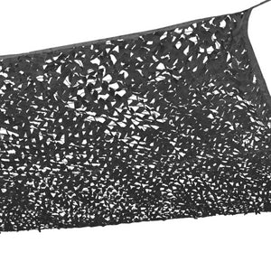 IDMarket - Tenda a vela parasole rettangolare design mimetico 3x4 M grigio