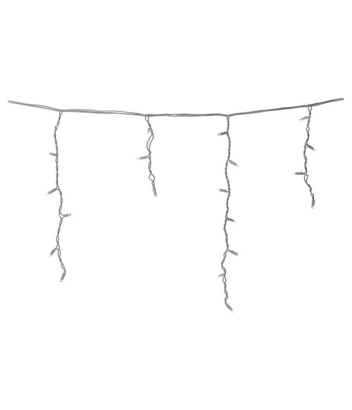 Tenda Catena Luminosa Esterno Rgb Multicolore Luci Natale 100led Prolungabile 3mt         