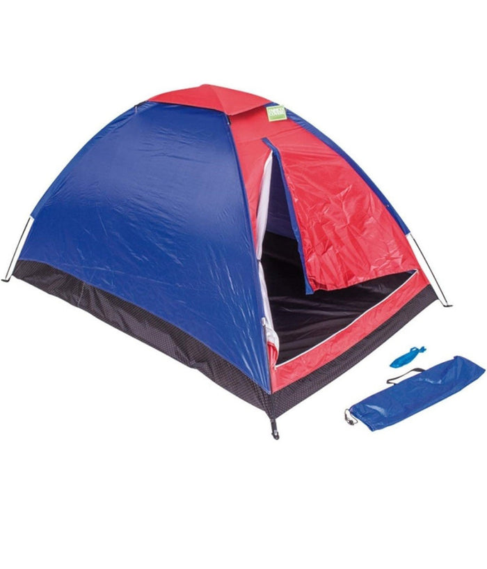 Tenda Da Campeggio 2 Posti Igloo Impermeabile Per Camping Mare Spiaggia 4096061         