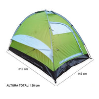 Trade Shop - Tenda Da Campeggio 210x140x120cm Leggera Portatile Borsa Con Maniglia Trasporto 016568 -        