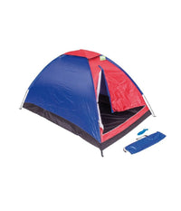 Tenda Da Campeggio 4 Posti Canadese Impermeabile Camping Mare Spiaggia 4096062         