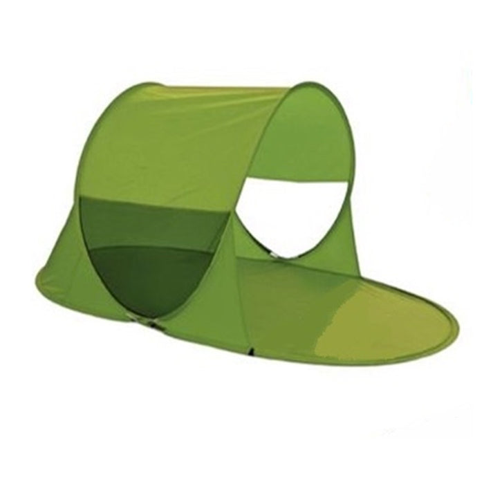 Trade Shop - Tenda Da Campeggio Con Parasole Stuoia Spiaggia Portatile 220 X 120 X 110 Cm 016570 -        