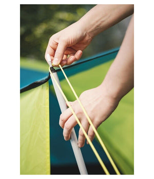 Tenda Da Campeggio Cool Ground Per 3 Posti 210x210x120 Cm Zanzariera Tasca 68088         