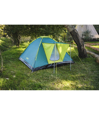 Tenda Da Campeggio Cool Ground Per 3 Posti 210x210x120 Cm Zanzariera Tasca 68088         