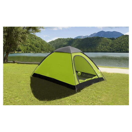 Trade Shop - Tenda Da Campeggio Escursionismo 200x110x100cm Con Borsa Trasporto Portatile 206402 -        