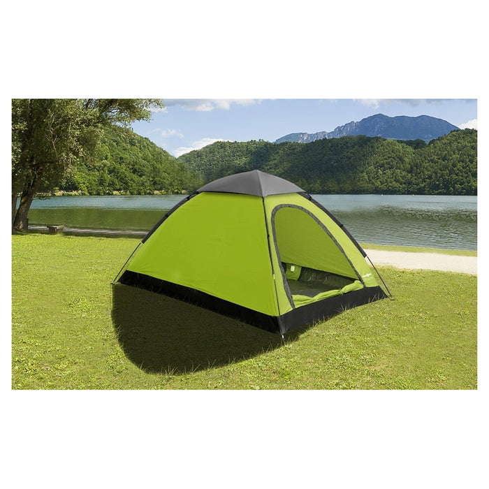 Trade Shop - Tenda Da Campeggio Escursionismo 200x110x100cm Con Borsa Trasporto Portatile 206402 -        