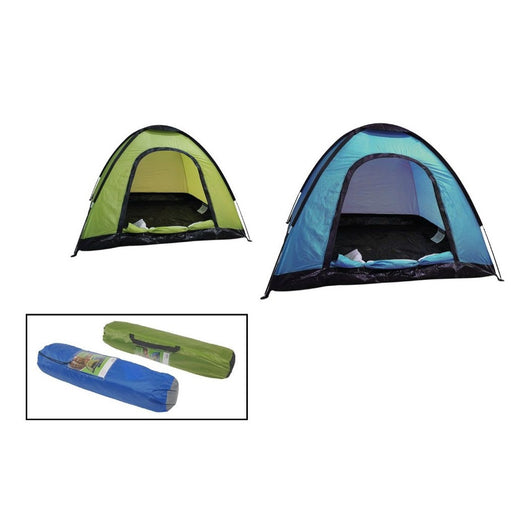 Trade Shop - Tenda Da Campeggio Escursionismo 200x110x100cm Con Borsa Trasporto Portatile 206402 -        