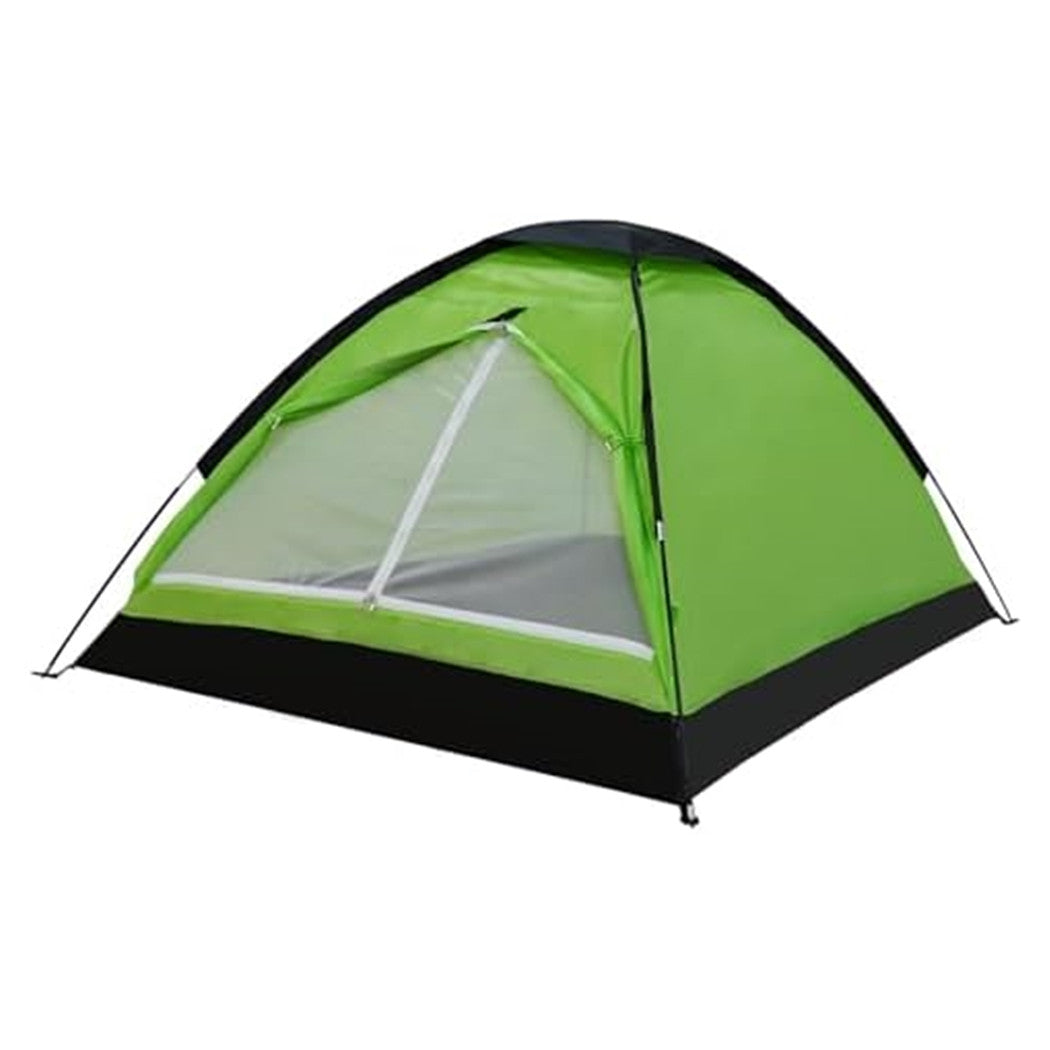 Trade Shop - Tenda Da Campeggio Per 2 Persone 200x140x100cm Con Borsa Trasporto Portatile 206401 -        