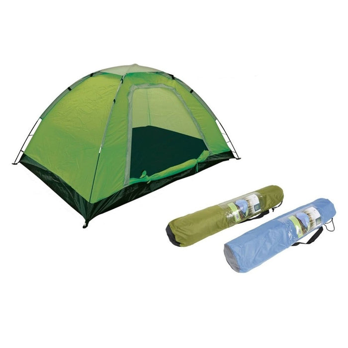 Trade Shop - Tenda Da Campeggio Per 2 Persone Leggera Portatile Zanzariera 200x140x100cm 016569 -        