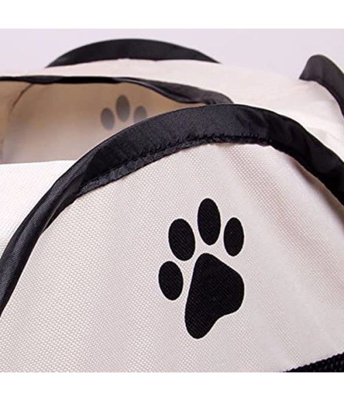 Tenda Da Campeggio Pieghevole Per Animali Gabbia Cani Cucce Ottagono 100x100 Cm         
