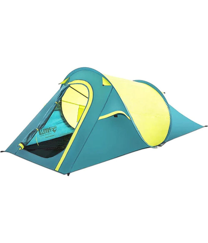 Tenda Da Campeggio Pop-up 2 Persone Cool Quick 220x120x90cm 2 Tasche Borsa 68097         
