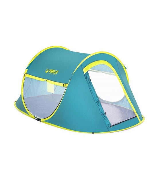 Tenda Da Campeggio Pop-up 2 Persone Tasca Interna Zanzariera 235x145x100cm 68086         