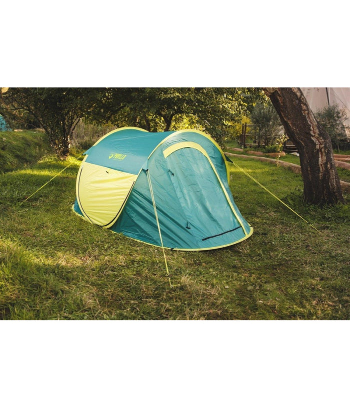 Tenda Da Campeggio Pop-up 2 Persone Tasca Interna Zanzariera 235x145x100cm 68086         