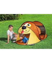 Tenda Da Gioco Bambini A Forma Di Cane 2 Anni+ 182x96x81cm Interno Esterno 68108         