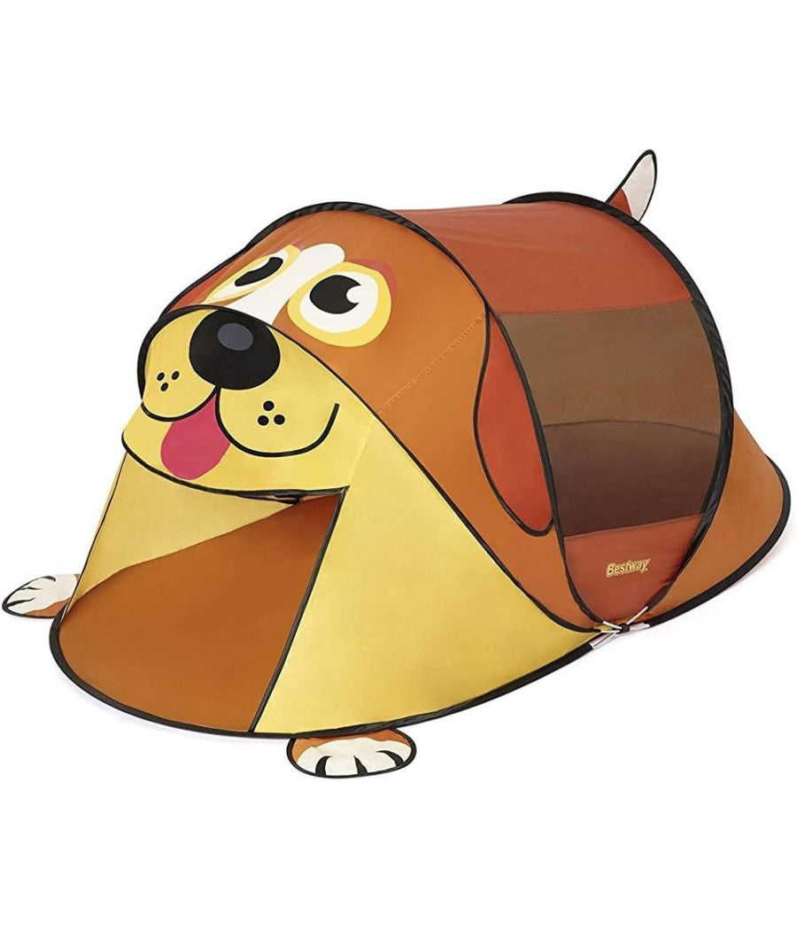 Tenda Da Gioco Bambini A Forma Di Cane 2 Anni+ 182x96x81cm Interno Esterno 68108         