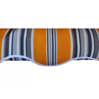 Tenda da Sole Avvolgibile Blinky 195X150 Giallo/Grigio