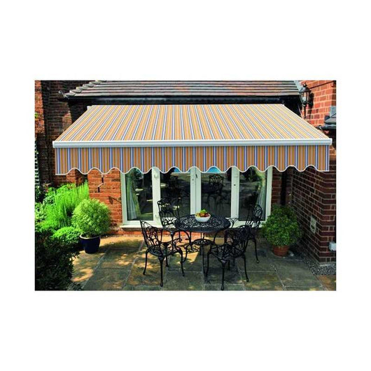 Tenda da Sole Avvolgibile Blinky 395X250 Giallo/Grigio